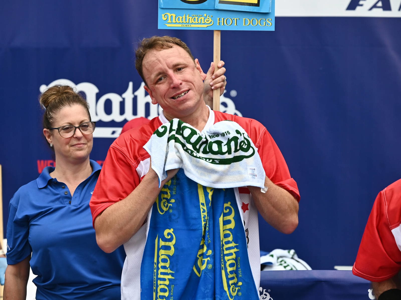 Joey Chestnut Eats 62 Hot Dogs to Claim 16th Title in Nathan's