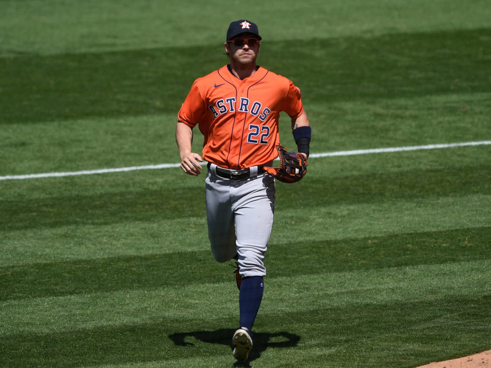 2019 Mexico Series - Game-Used Jersey - Josh Reddick, Houston