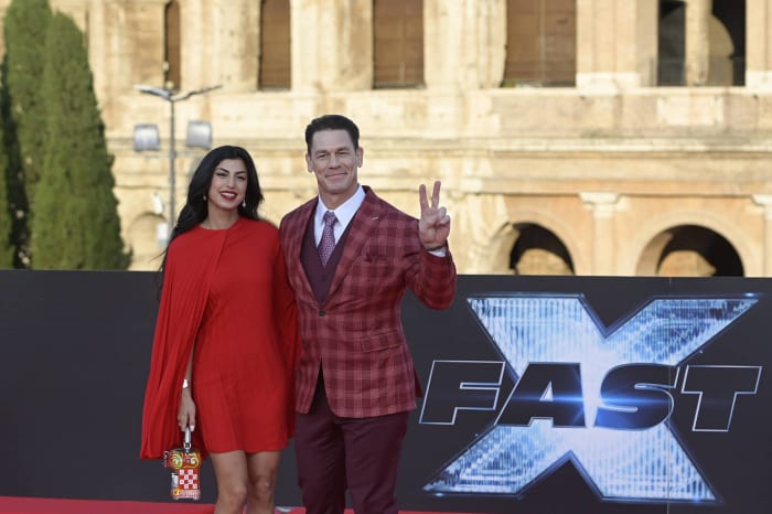 John Cena and Shay Shariatzadeh