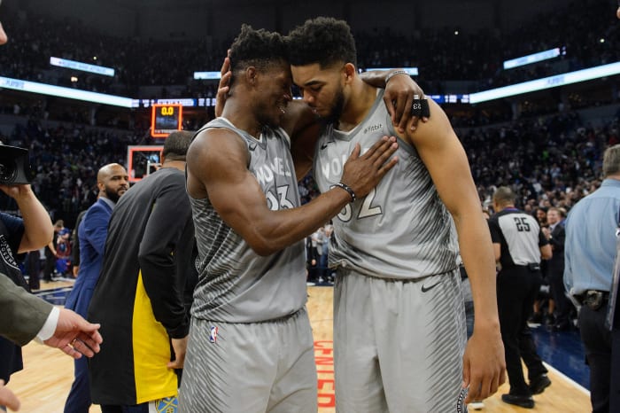 Minnesota Timberwolves: ... and out come the Wolves