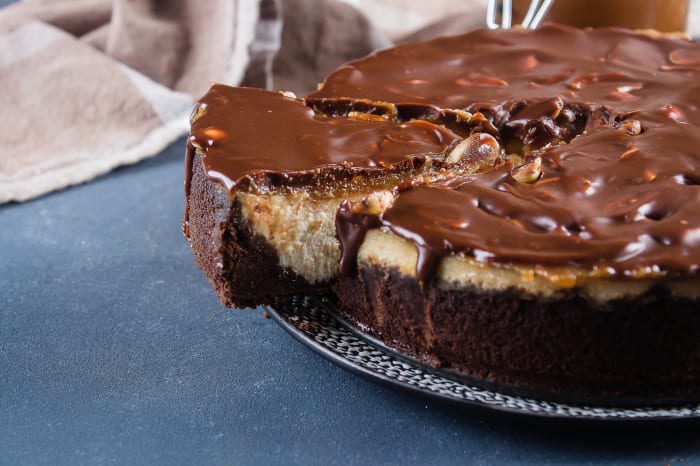 Chocolate peanut butter cake