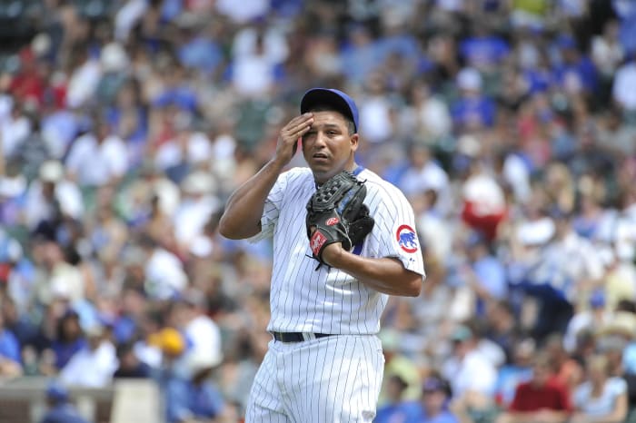 2011: Cubs pitcher Carlos Zambrano on his fifth-place team