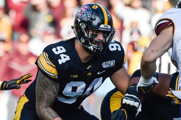 A.J. Epenesa, DE, Iowa (Holiday Bowl)