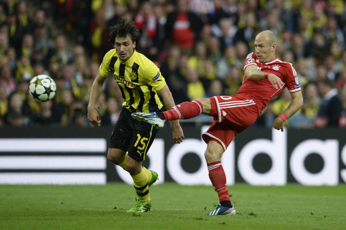 2013: Bayern Munich vs. Borussia Dortmund