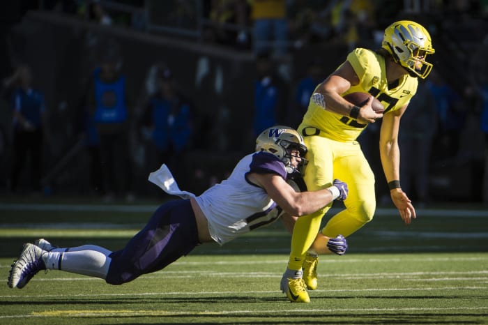 Oregon at Washington, Oct. 19