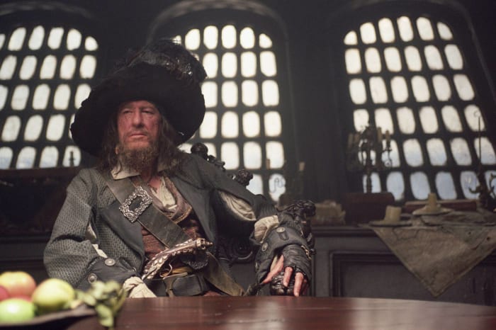 They got their second choice for Captain Barbossa