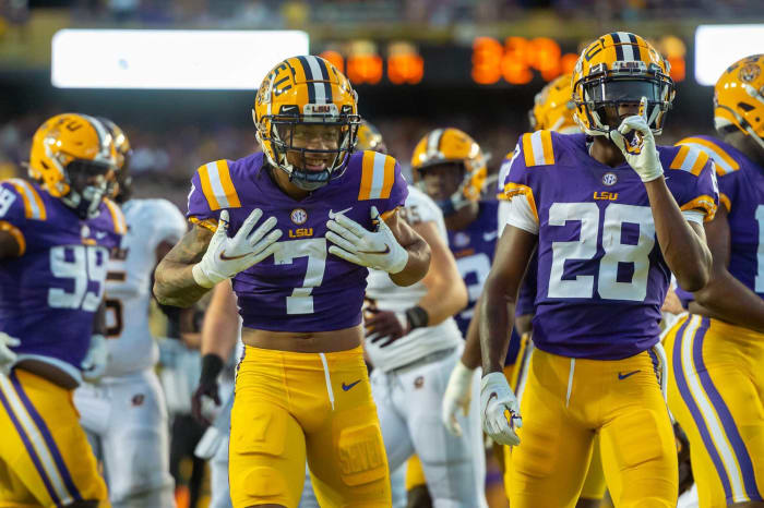 Người khổng lồ New York: Derek Stingley Jr., CB, LSU