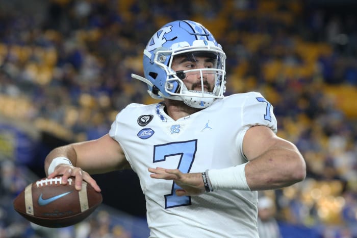 North Carolina QB Sam Howell | Comp: Baker Mayfield