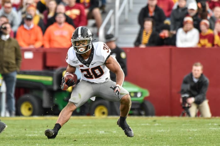 Running back: Chuba Hubbard, Oklahoma State, Sophomore
