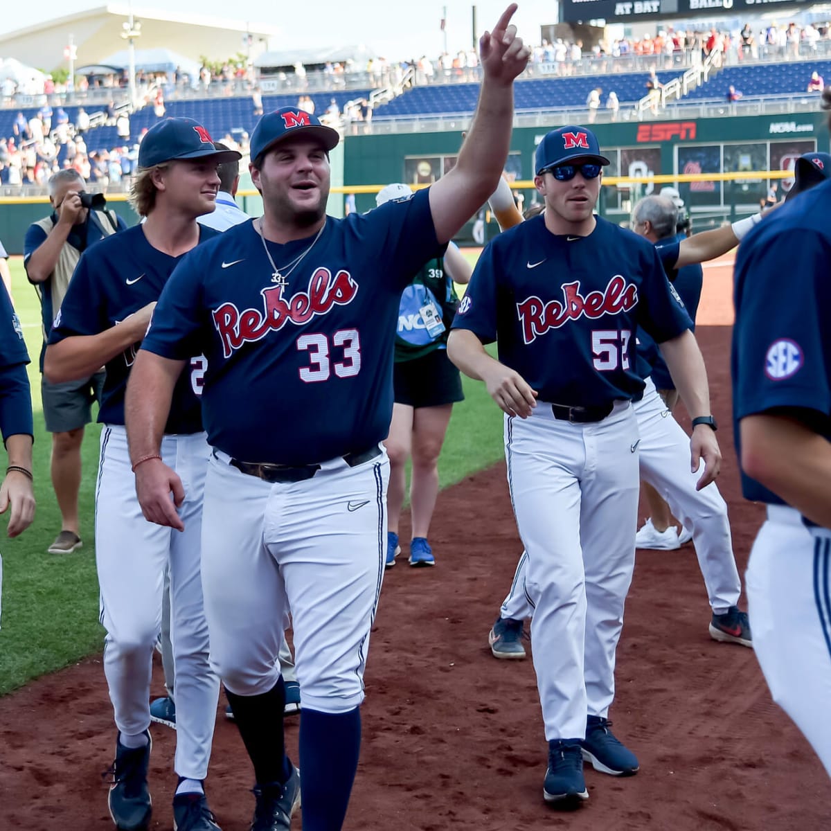 Ole Miss, Oklahoma to meet in CWS Championship Series