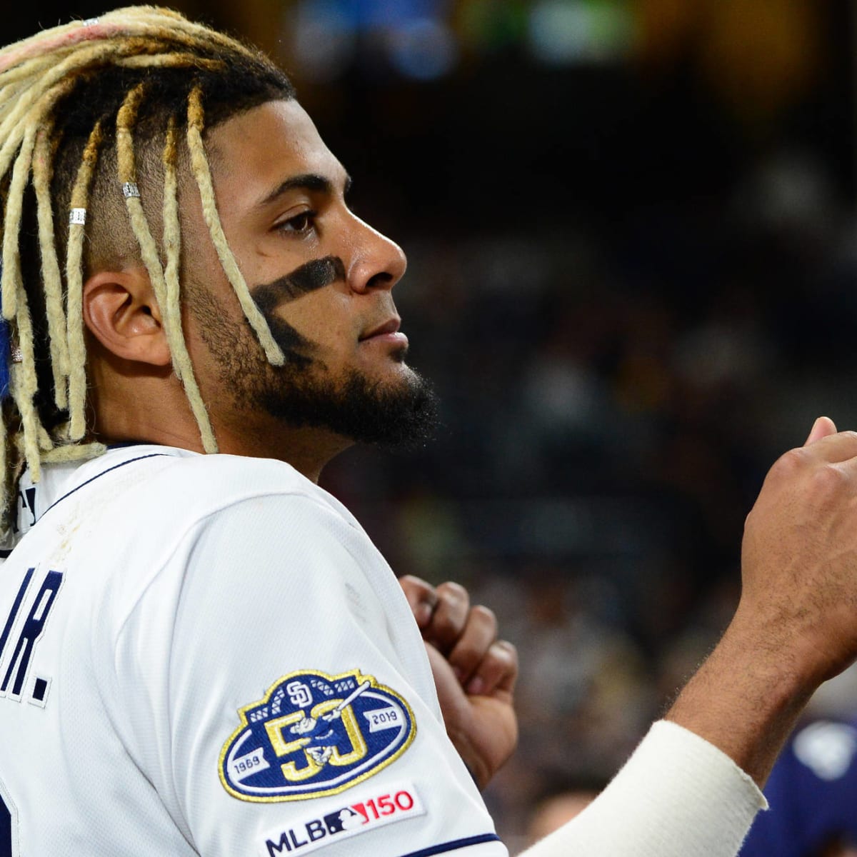 Fernando Tatis Jr is not the only Padre rocking dreadlocks. Wait