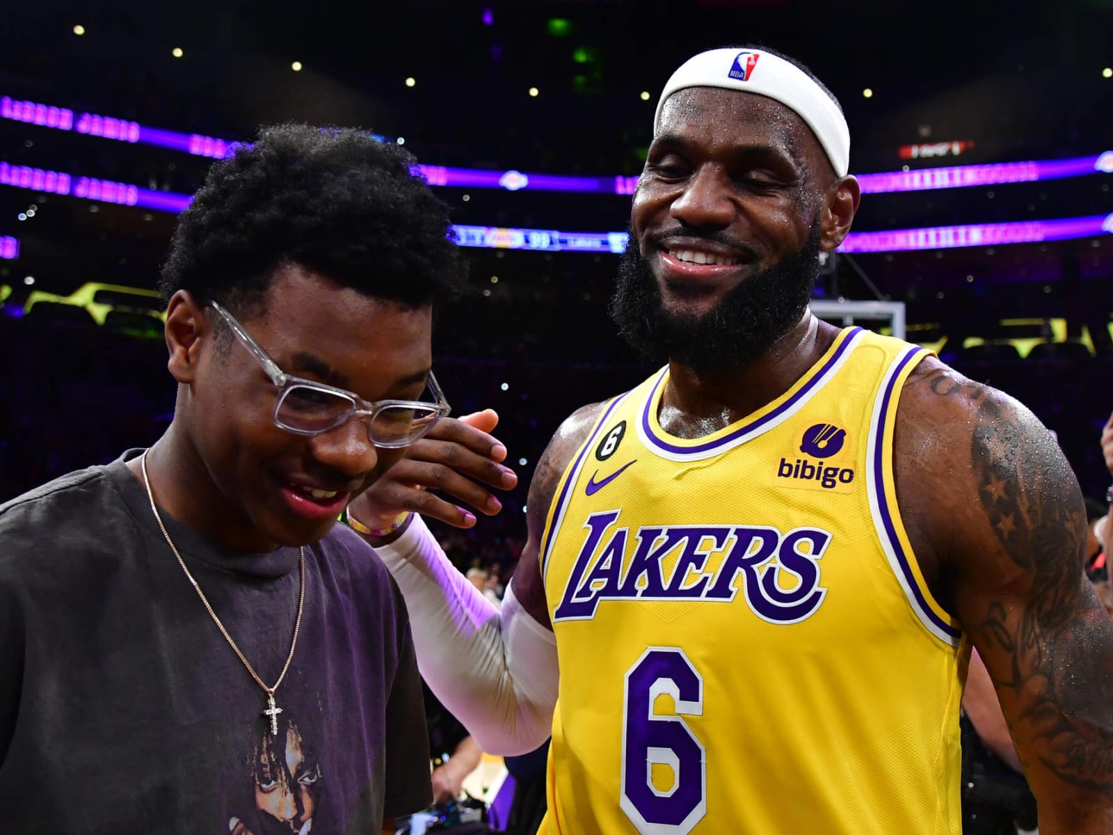 Lebron james store jr lakers