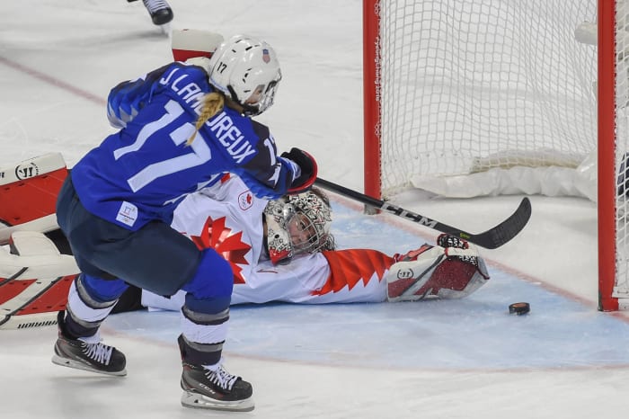 FEB. 22, 2018 | Winter Olympics, women’s hockey final: USA 3, Canada 2 (SO)