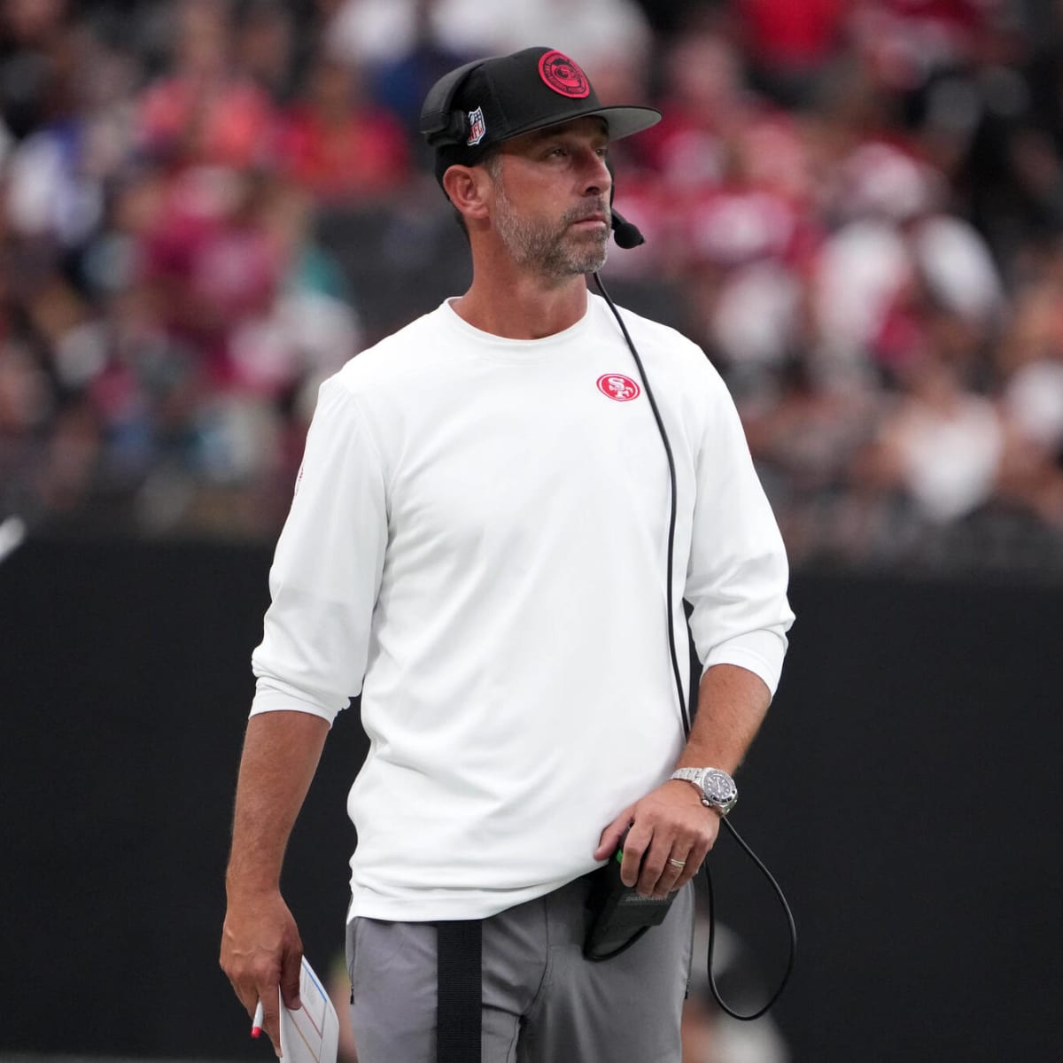 Kyle Shanahan offers strong response to Raiders' Jimmy Garoppolo