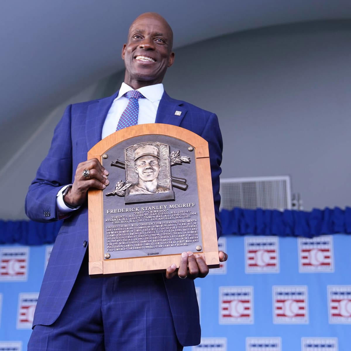 Fred McGriff on his HOF induction, 07/24/2023