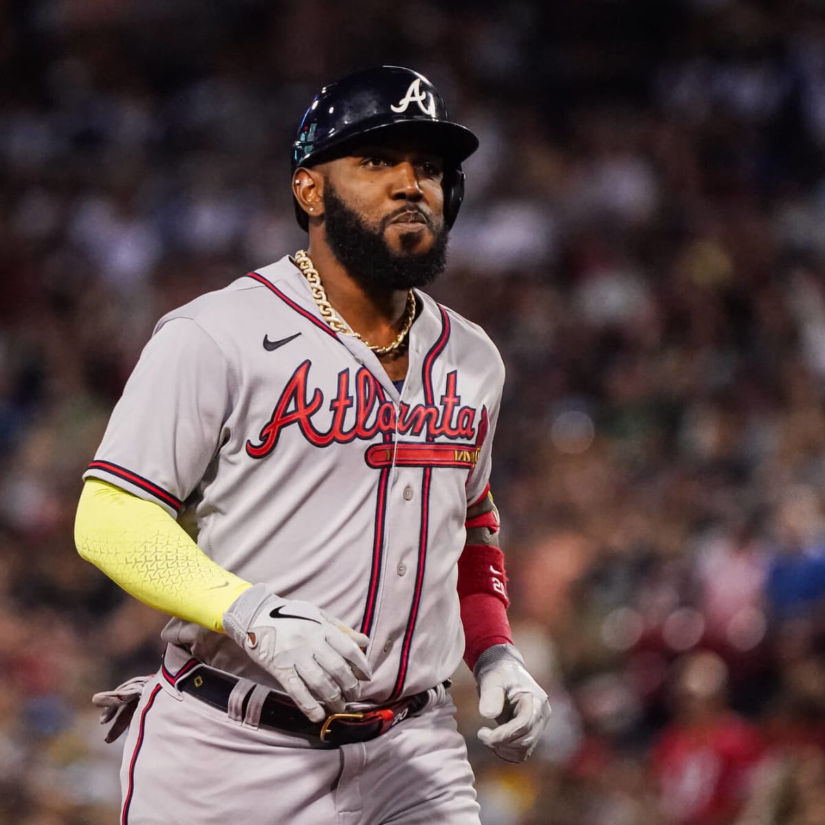 Marcell Ozuna gets trolled by Braves radio announcer