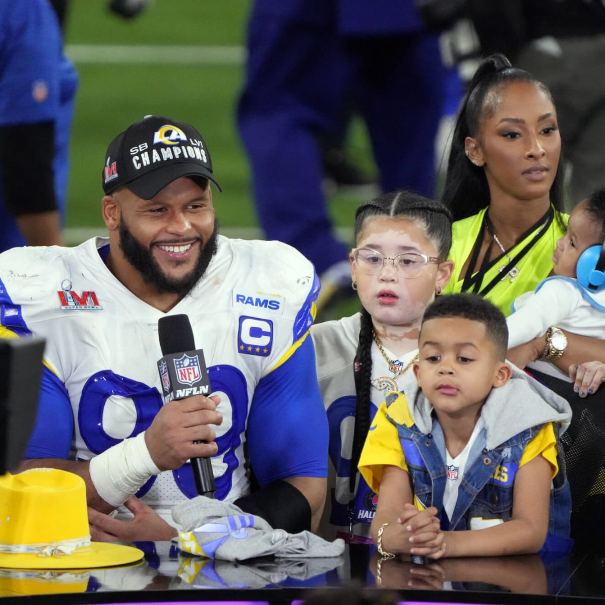 Aaron Donald on his possible retirement, Super Bowl victory