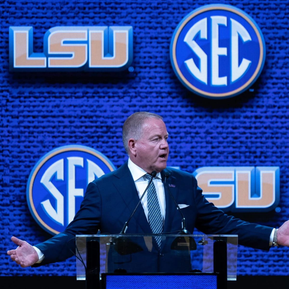 LSU coach Brian Kelly's pre-game comments come back to haunt him after  humbling loss to Florida State in primetime