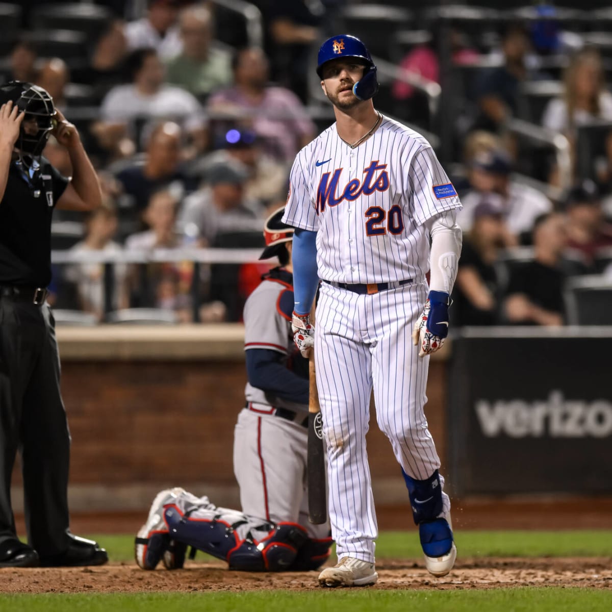 Mets' Pete Alonso apologetic after throwing away Cardinals' Masyn Winn's  first hit