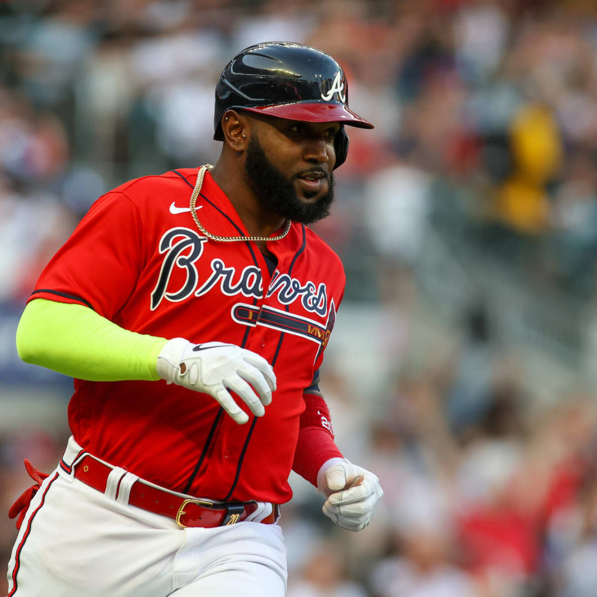 Bally Sports South on X: Marcell Ozuna made contact with Dodgers