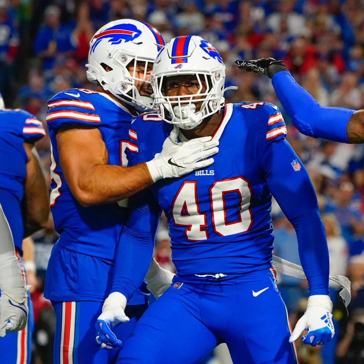 Bills revamped defensive line led by Von Miller obliterated Rams