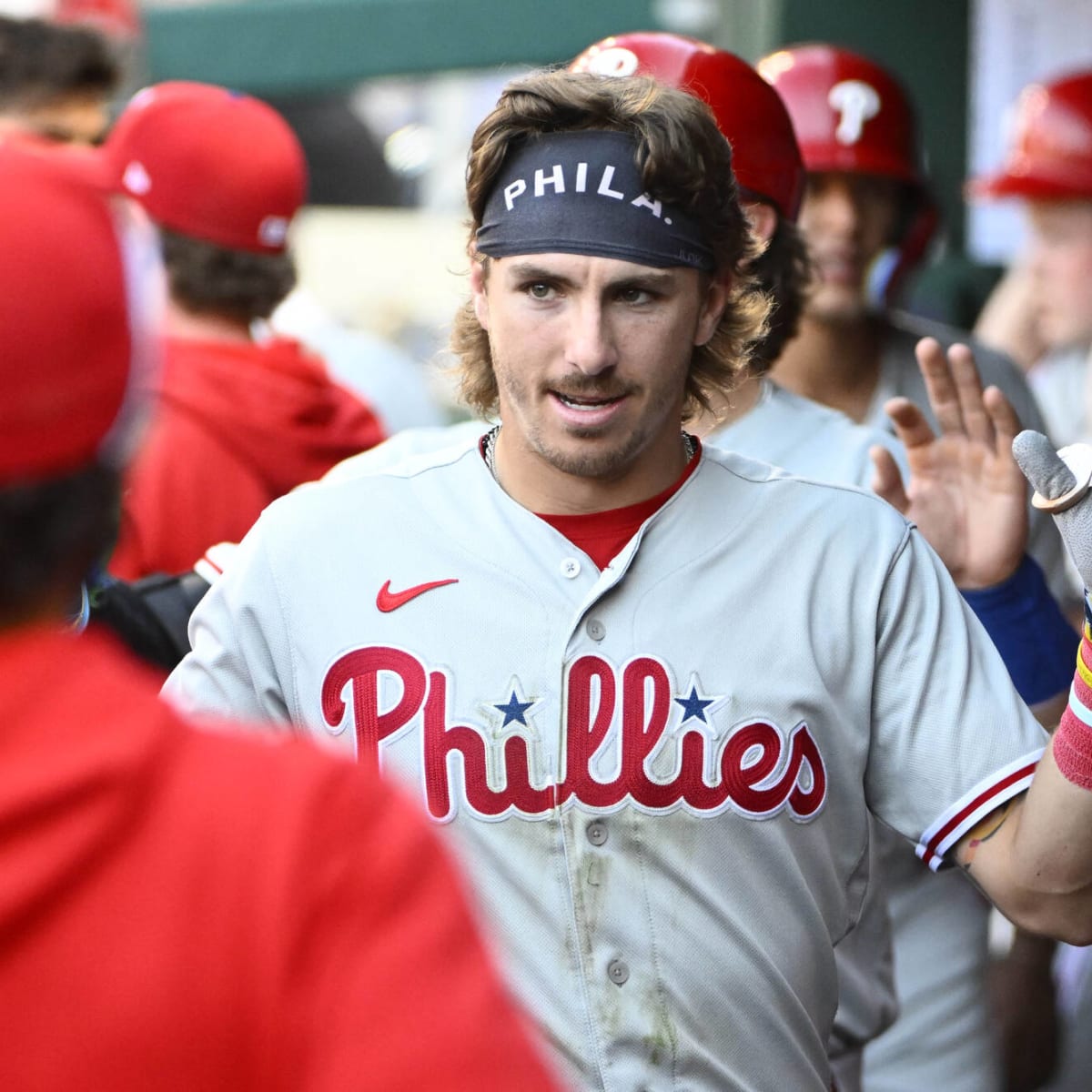 Philadelphia Phillies use unique bats during MLB Little League Classic