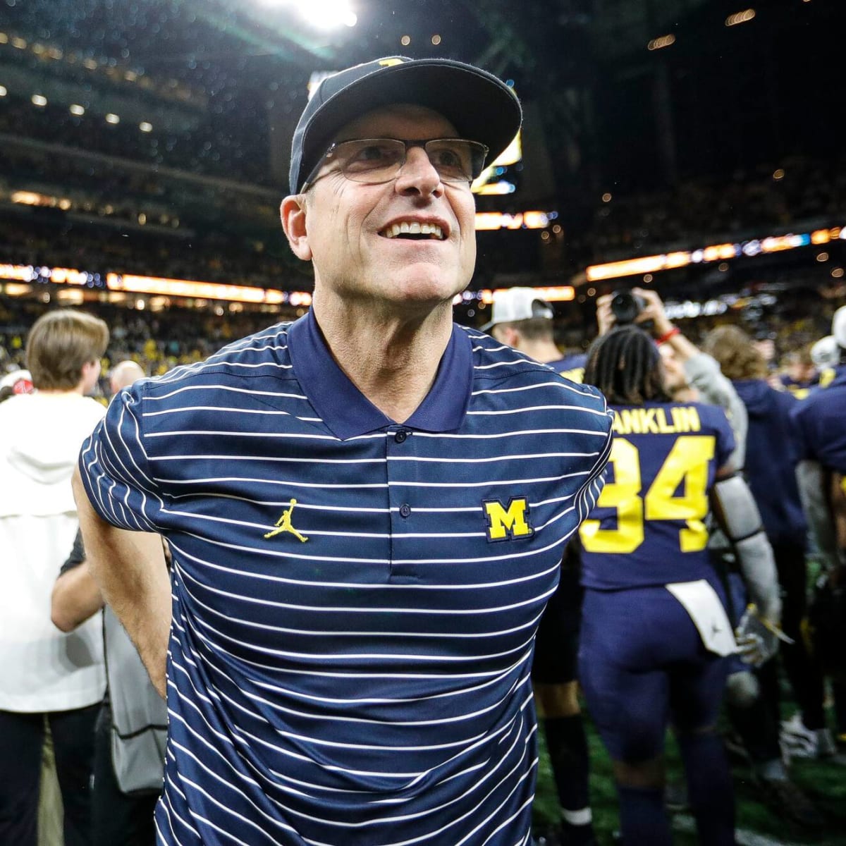 Jim Harbaugh 'a top candidate' with Denver Broncos after interview 