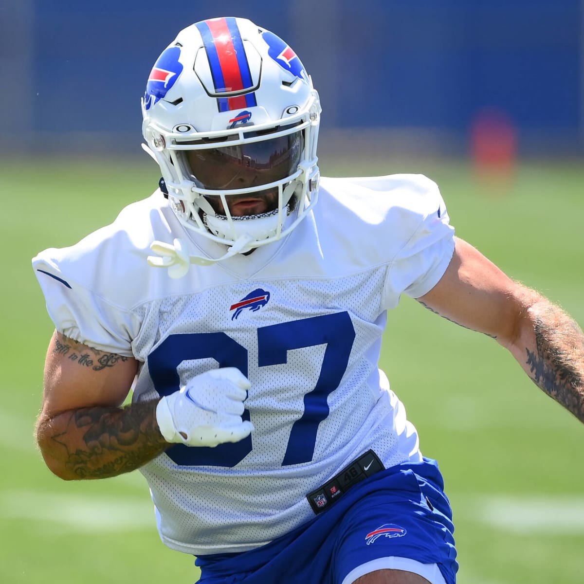 Bills Elevate WR Tanner Gentry & DE Mike Love