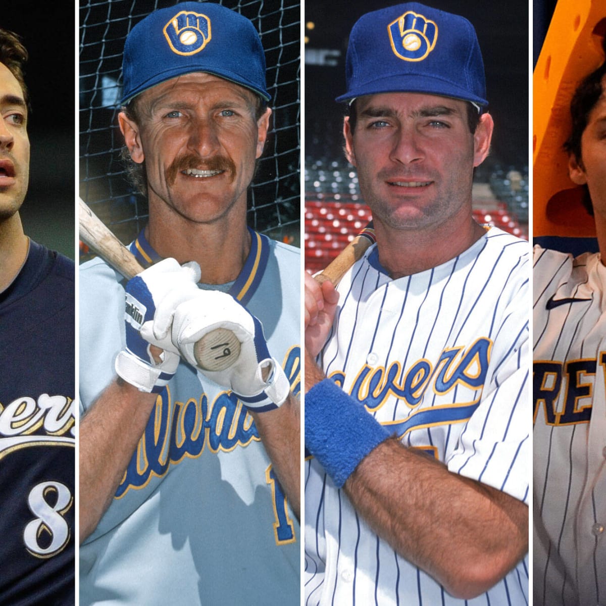 Best Brewers players by uniform number