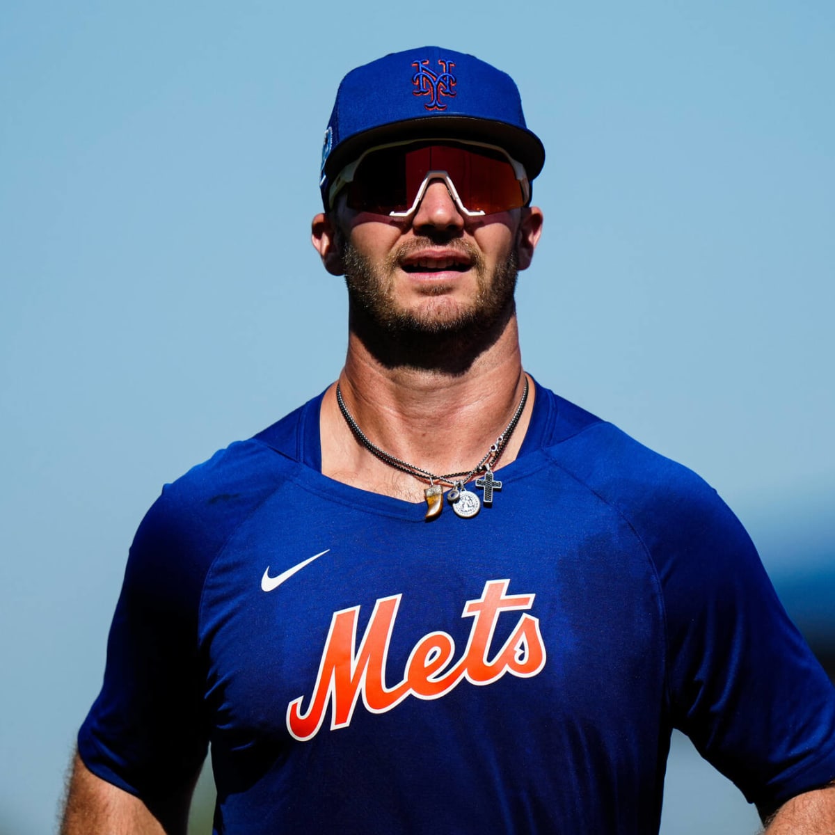 Pete Alonso Shaves Mustache Midway Through Mets Game