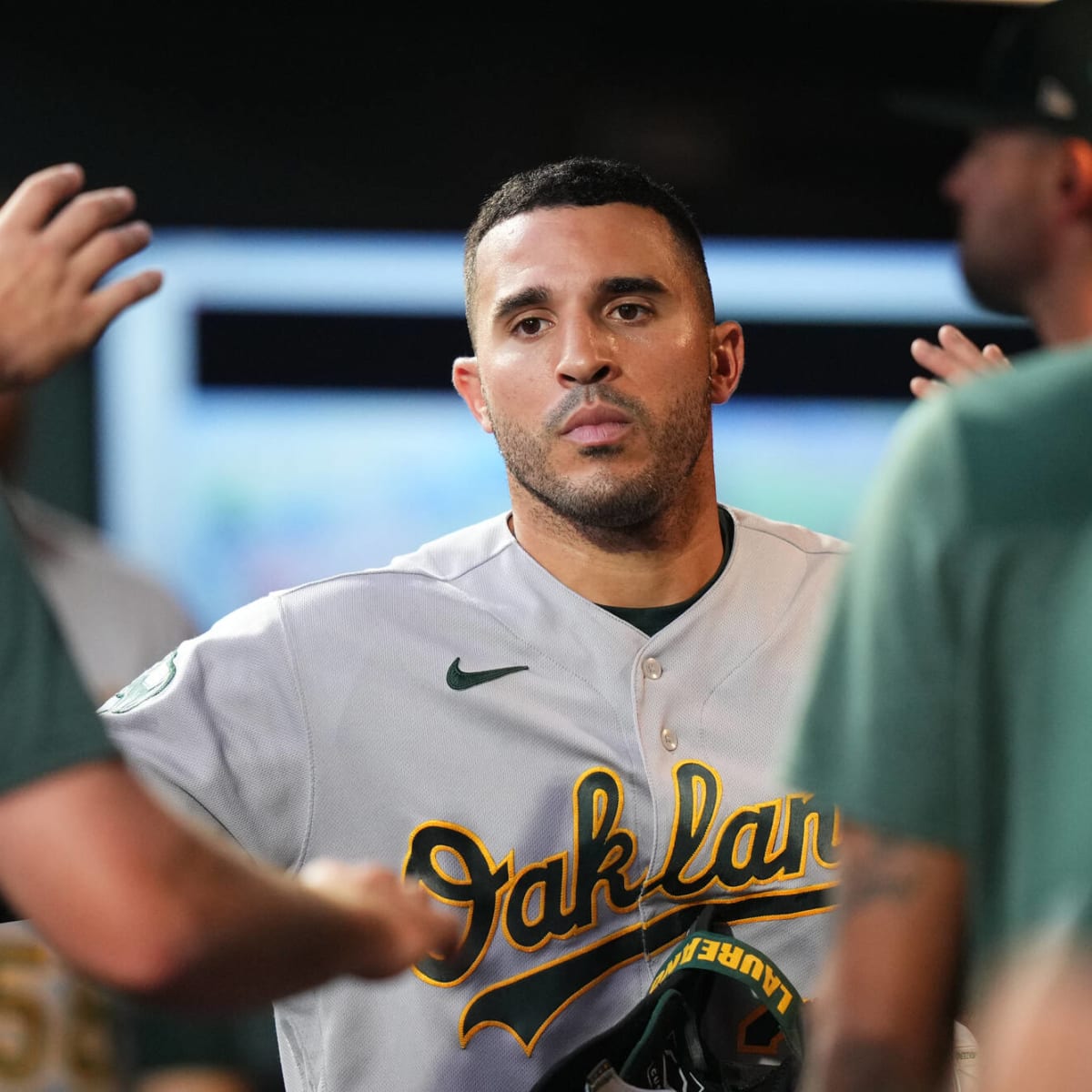 A's reinstate outfielder Ramon Laureano, DFA Tyler Wade