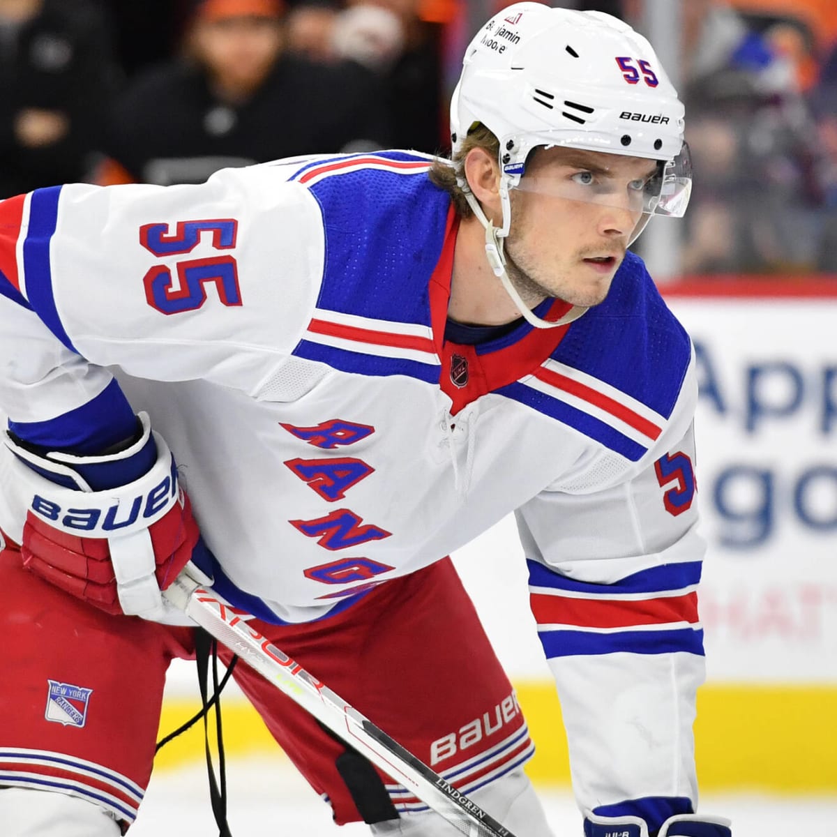 Rangers' Ryan Lindgren a surprise scratch due to upper-body injury