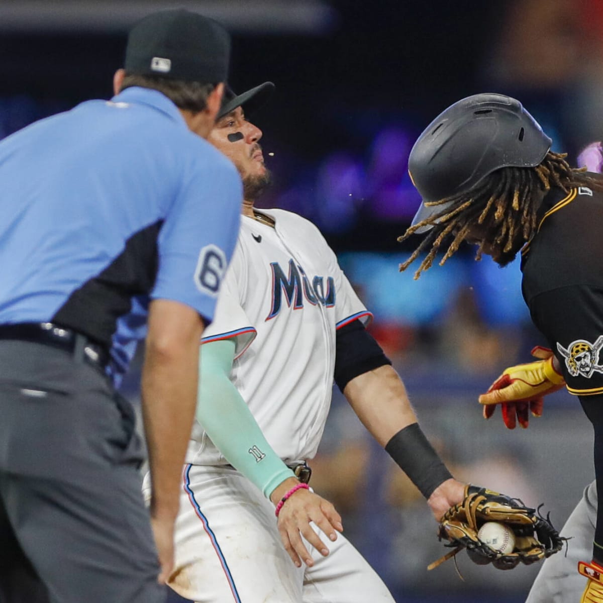 Miguel Rojas: Miami Marlins shortstop gets tooth knocked out but team  claims a walk-off victory in the 11th