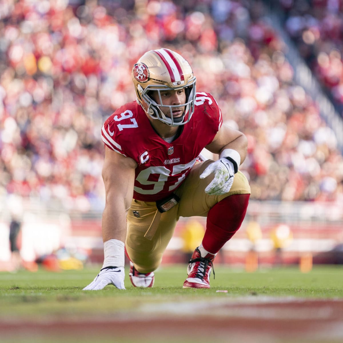 49ers' Nick Bosa takes high road after roughing-the-passer penalty