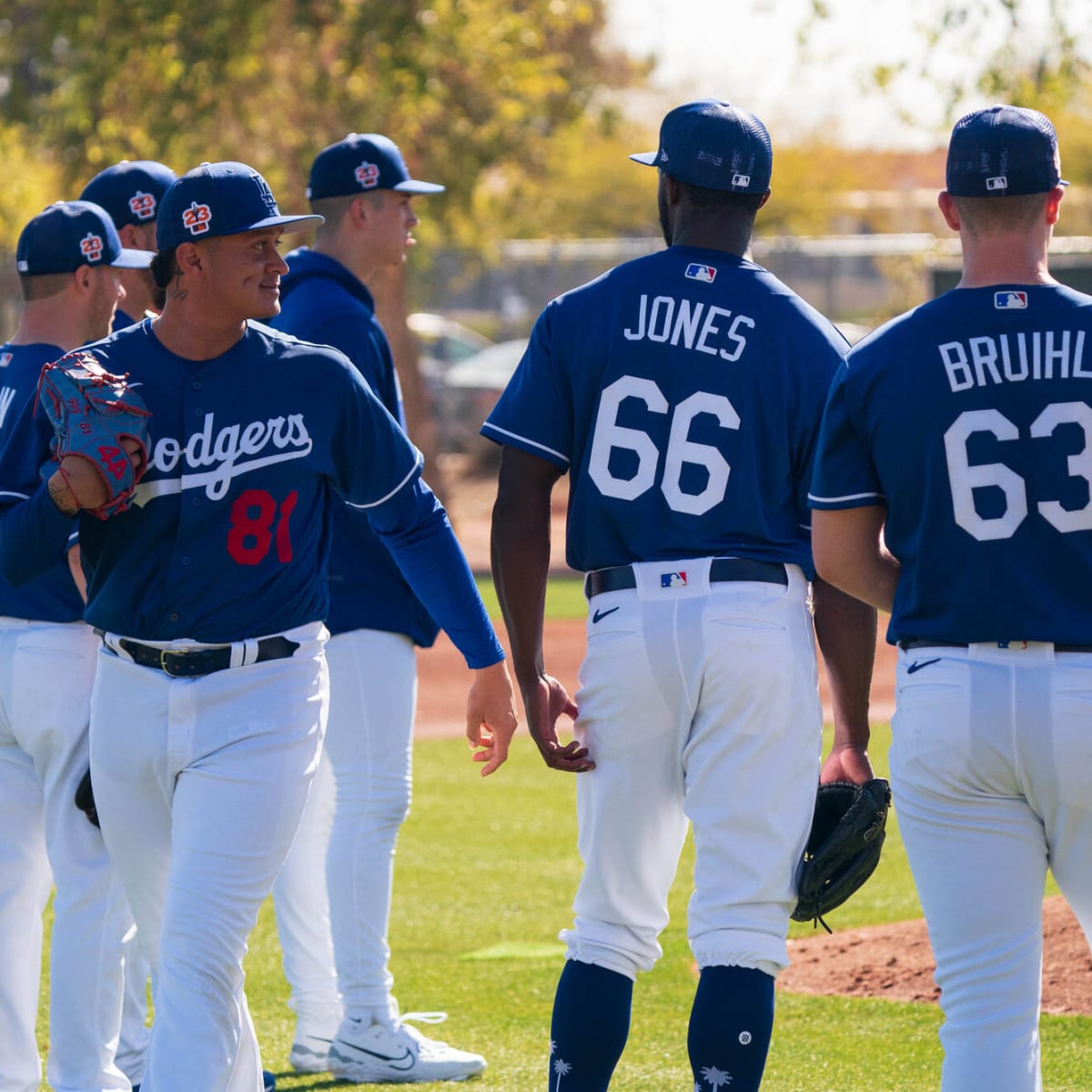 Dodgers spring training uniforms cheap