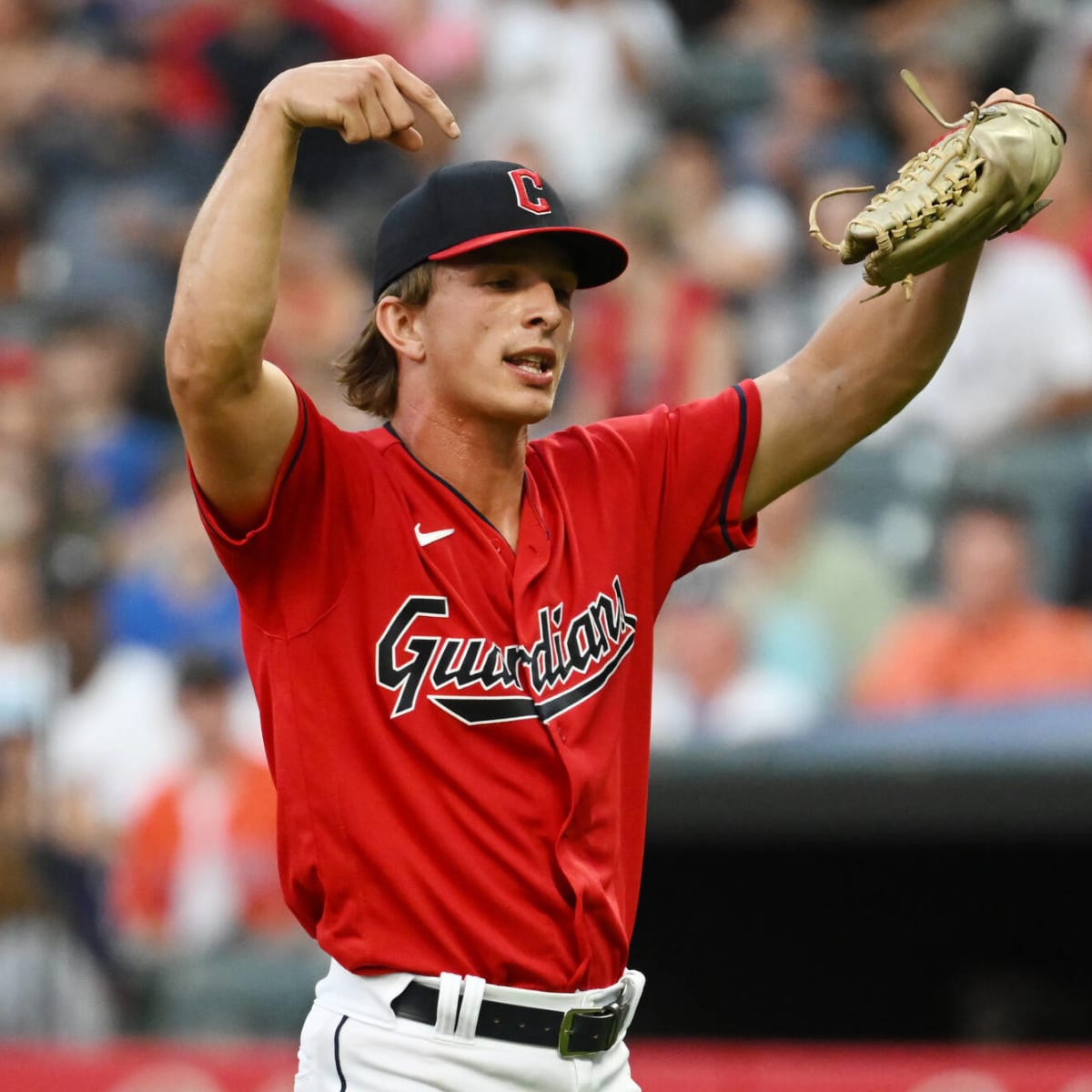 Watch: James Karinchak goes nuts celebrating after striking out Jose Altuve