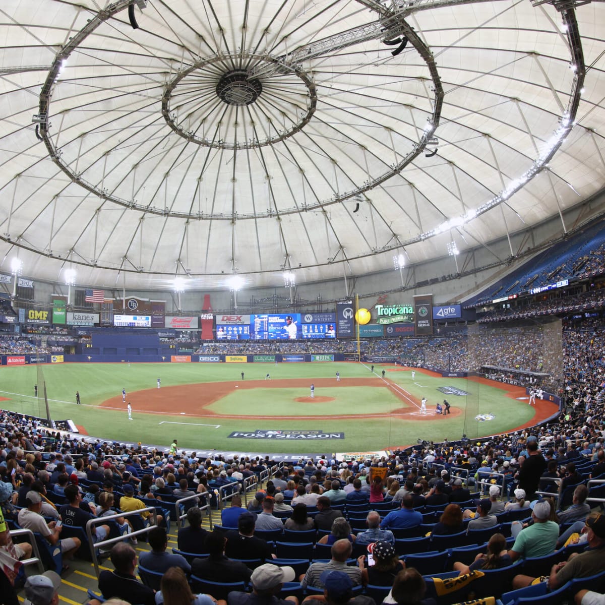 Texas Rangers, Tampa Bay Rays Wild Card Game Attendance Breaks 104