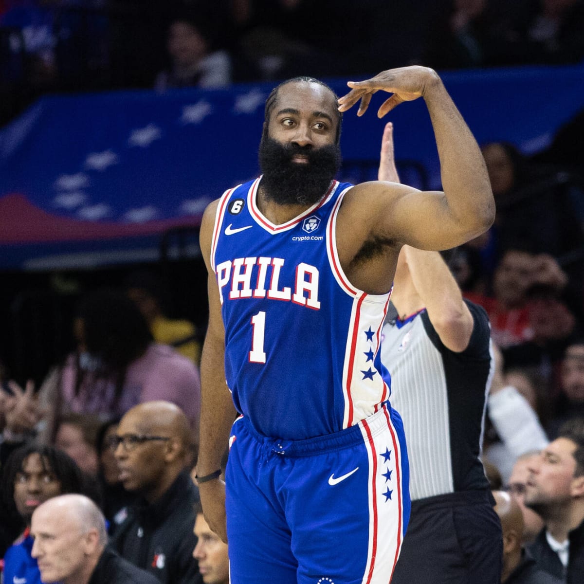 James Harden's blue furry get-up was designed in Milan, not on Sesame  Street, National Sports