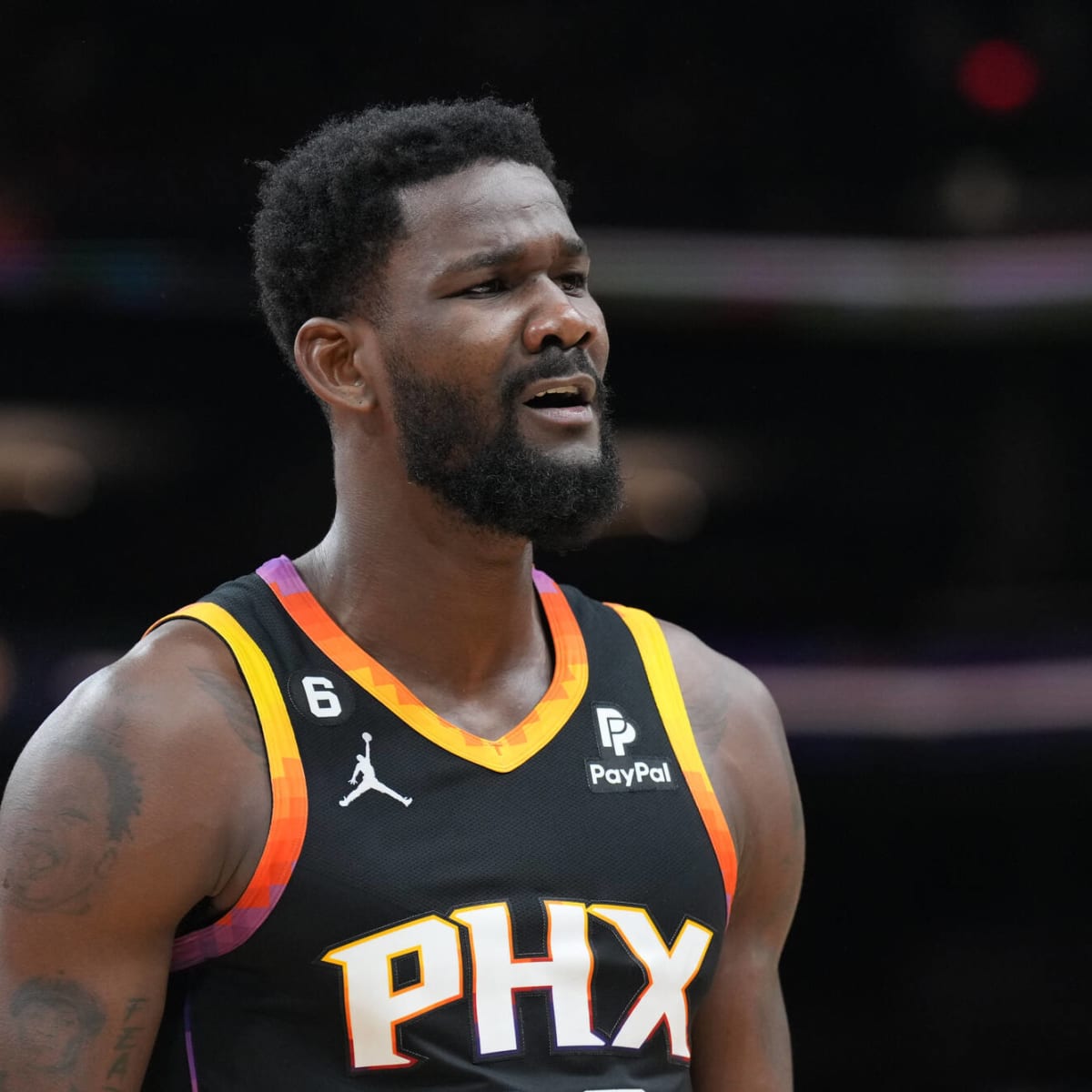 The atlanta braves jersey cheap situation between Deandre Ayton