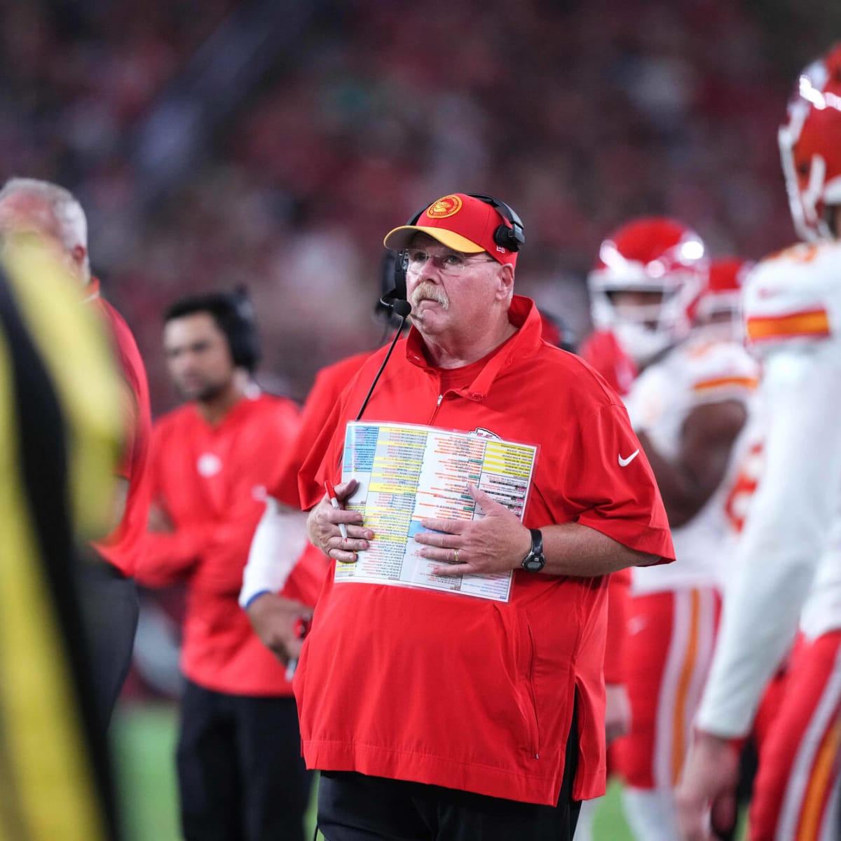 Andy Reid admits he once scored using a play drawn up by a janitor