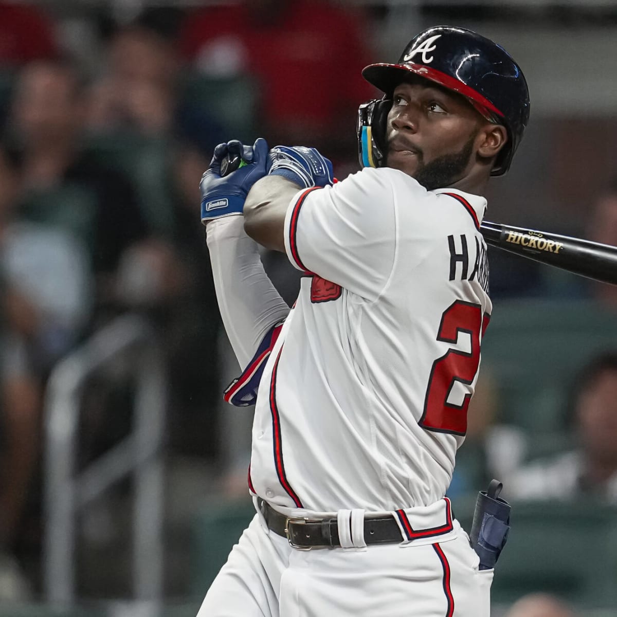 2023 Atlanta Braves: Michael Harris' busy offseason includes jersey  exchange with Hawks' Murray