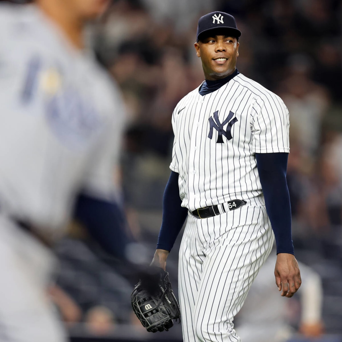 New York Yankees reliever Aroldis Chapman placed on IL because of