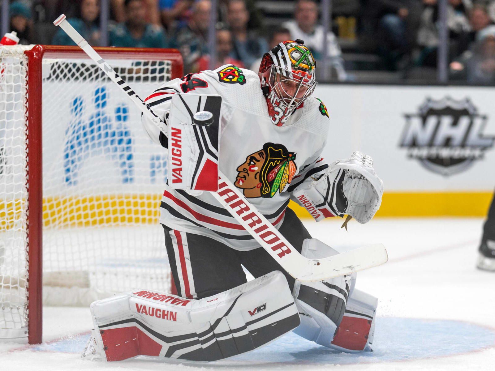 Hurricanes injured goalie Petr Mrazek returns to practice