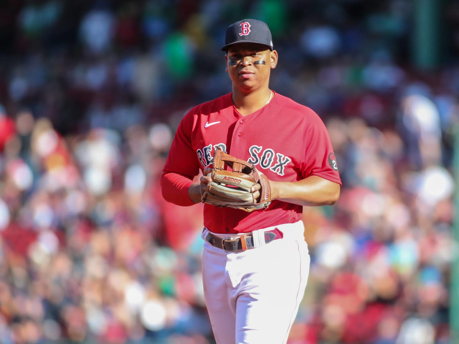 The Red Sox countered the 3B trade market by calling up Rafael