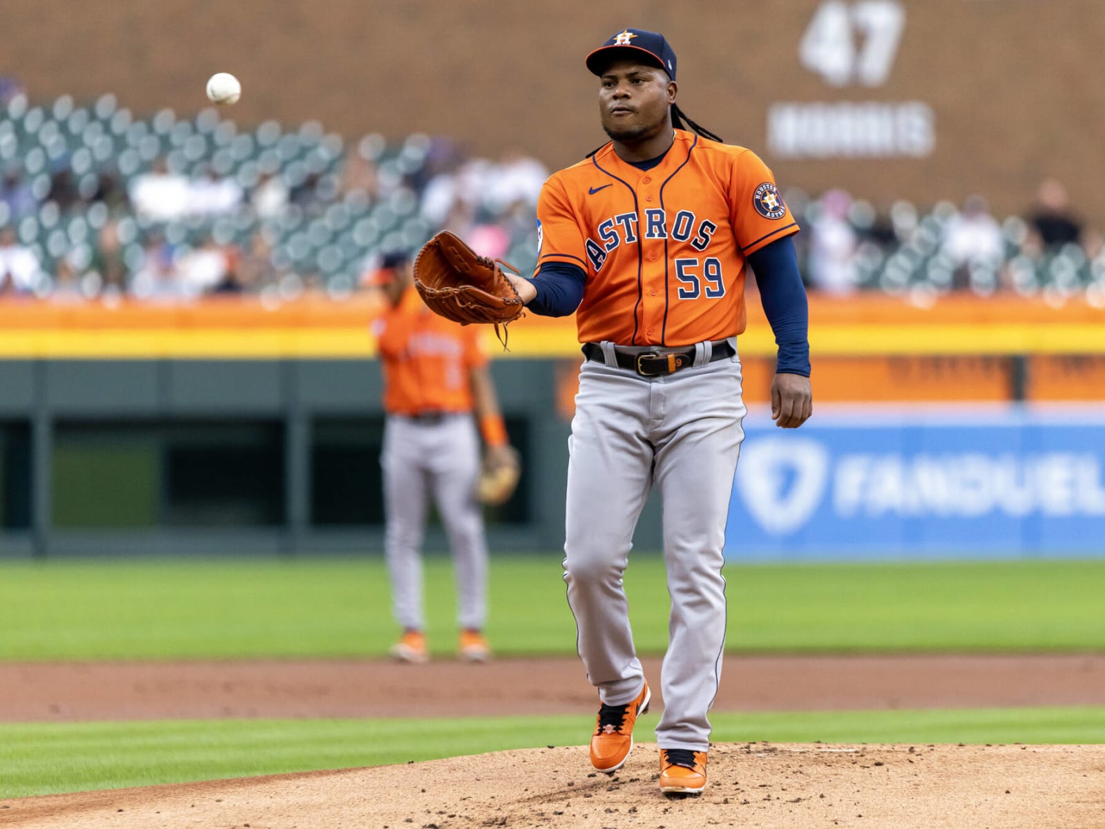 Astros' Framber Valdez tosses no-hitter against Guardians in dominant  fashion