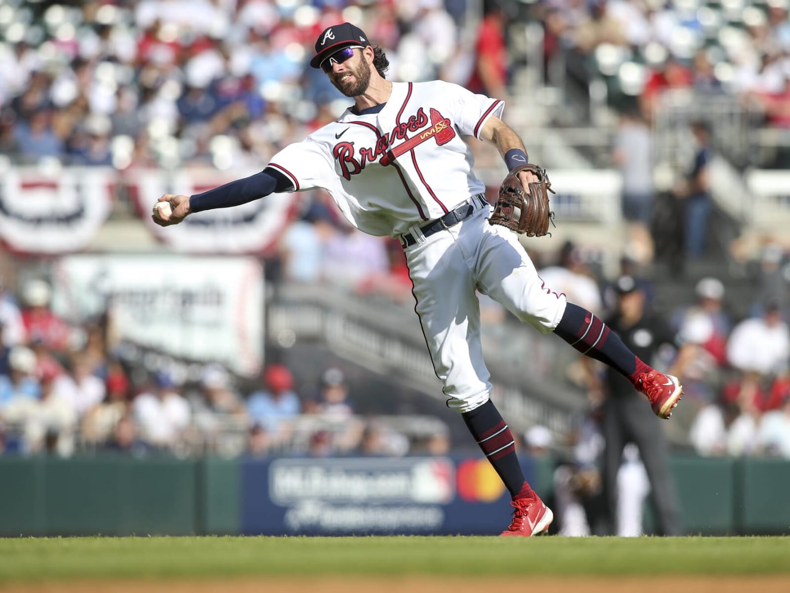 Dansby Swanson Game-Used Jersey - 3 H, 2 RBI, 1 R, 1 BB - Pirates vs. Cubs  - 6/14/23 - Size 42