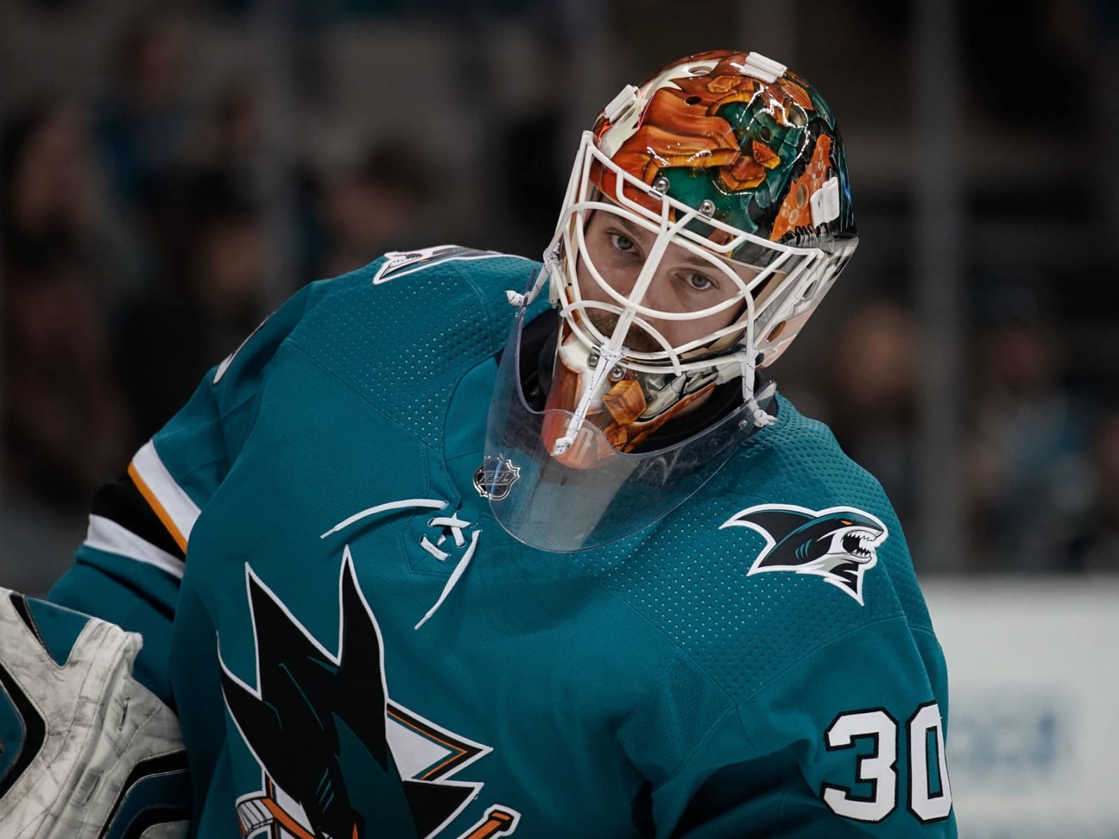 Sharks goalie Aaron Dell's improved play could make him trade target