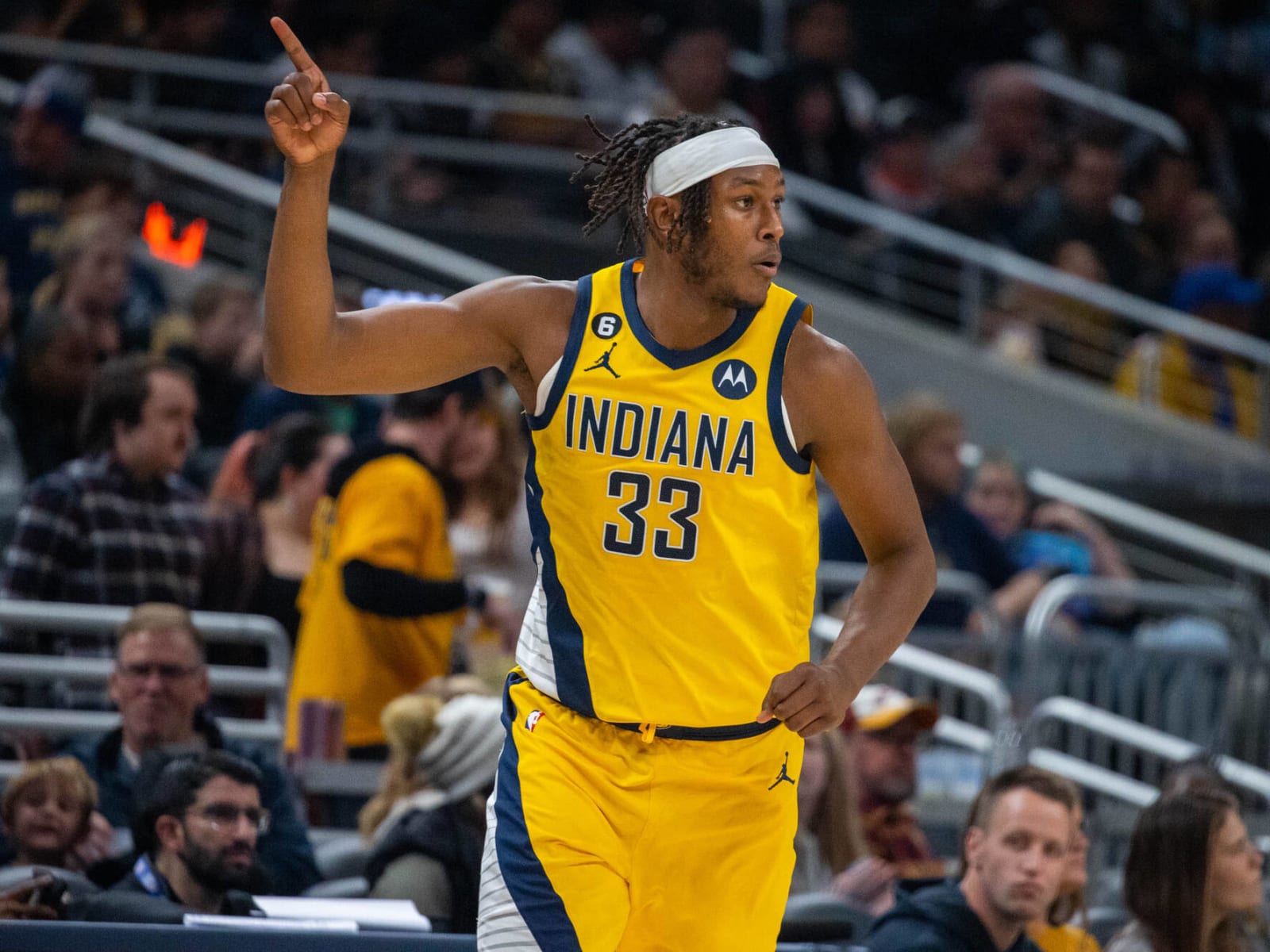 Pacers GM says that Myles Turner will be on the roster come