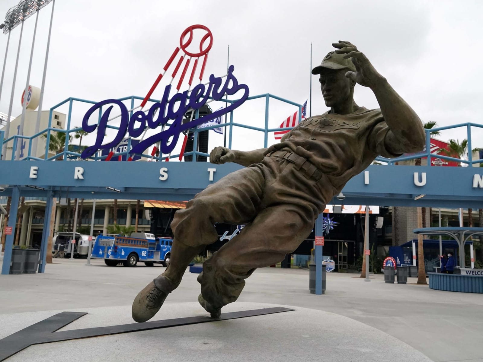 Total Disgrace': Jackie Robinson Statue Defaced In Brooklyn : The Two-Way :  NPR