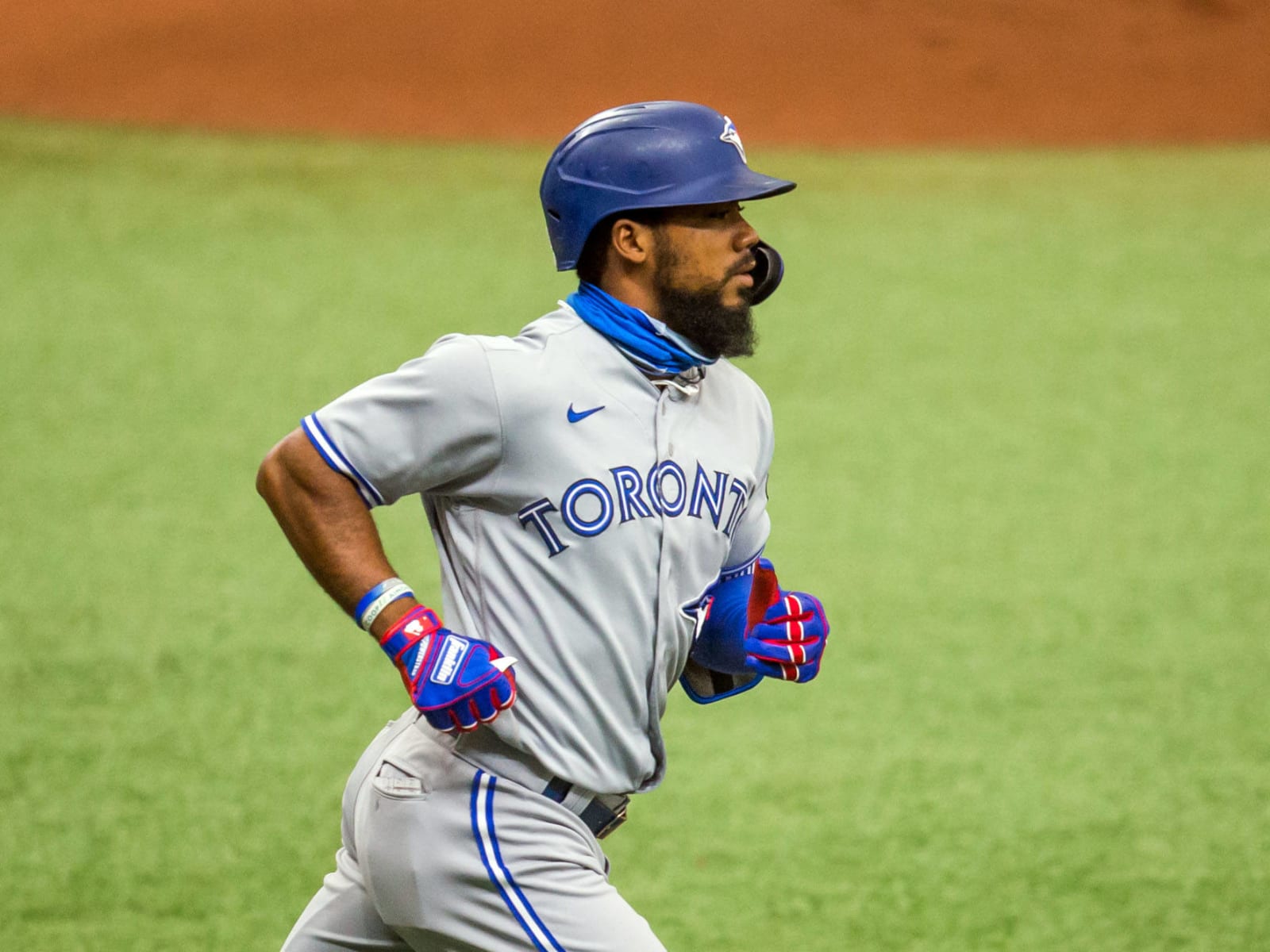 Teoscar Hernandez Toronto Blue Jays Signed Baseball Jersey